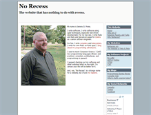 Tablet Screenshot of norecess.org